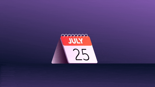 Flipping Calendar GIF
