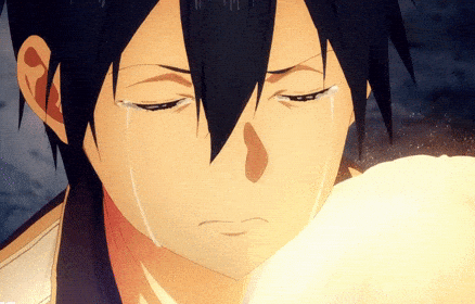 Crying Anime Gif