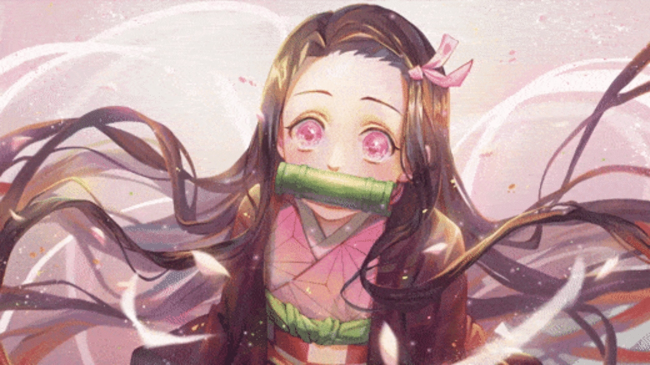 Demon Slayer Wallpaper with Nezuko  Cute Anime Wallpapers for Phone