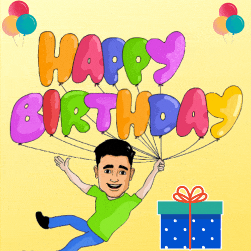 Animated Happy Birthday GIF For Her - Mk 