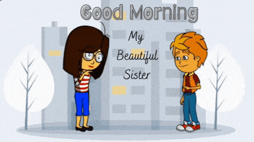 Best Good Morning Sister GIF Images - Mk 