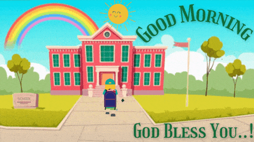 Animated Good Morning Blessings GIF