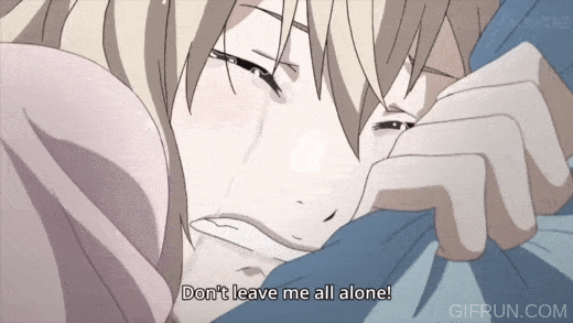 Depressed Sad Anime GIFs Images - Mk 