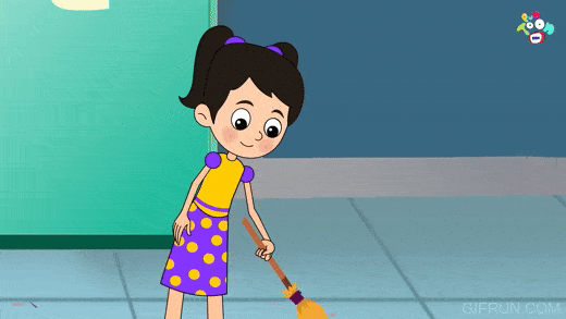 Cleaning GIF