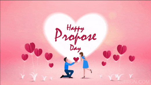 Romantic Happy Propose Day GIF Images - Mk 