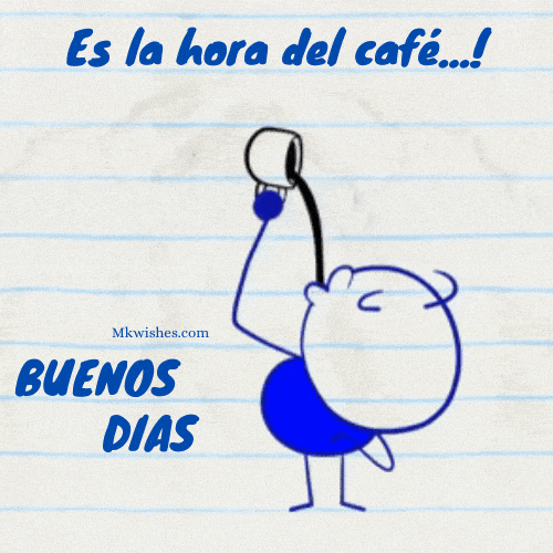 Cafe Buenos Dias Gif