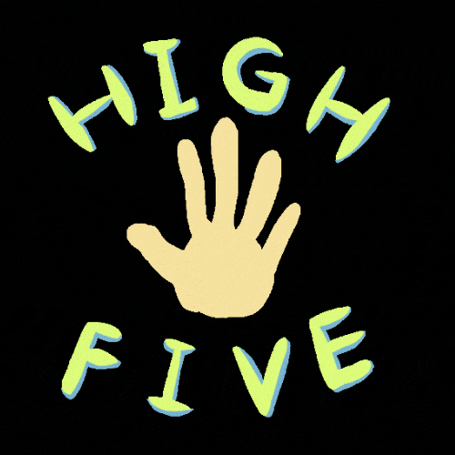High Fives GIF
