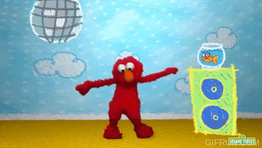 Elmo gif dancing