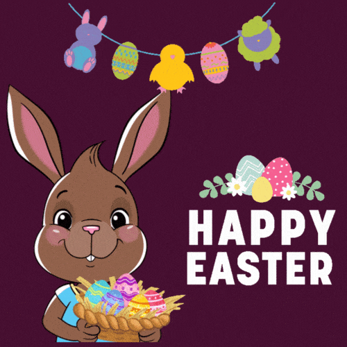 Best Animated Happy Easter GIFs Images 2023 - Mk GIFs.com