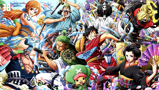 One Piece Luffy Gif 