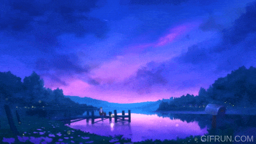 Beautiful Purple Anime GIF Images - Mk 
