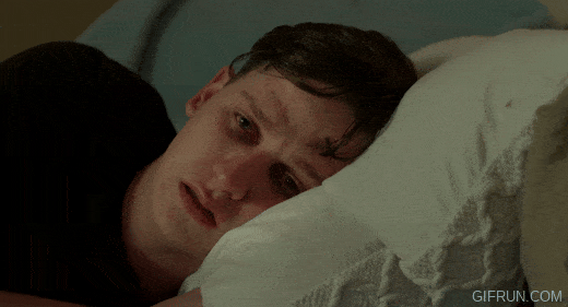 Crying In Bed GIF