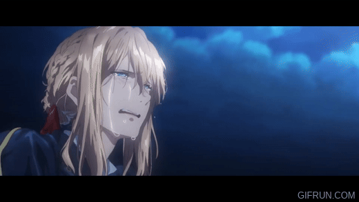 Violet Evergarden Crying GIF
