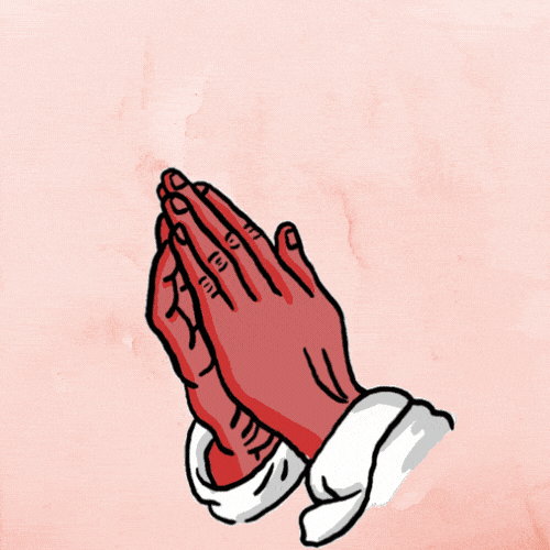 Praying GIF